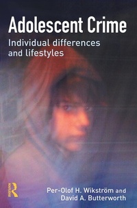 Enlarge image Cover: Adolescent Crime - Willan Publishing