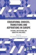 Cover: Educational Choices, Transitions and Aspirations in Europe - Routledge
