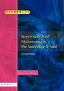 Cover: Learning to Teach Mathematics, Second Edition - David Fulton Publishers Ltd