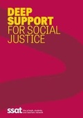 Cover: Deep support for social justice - SSAT (The Schools Network).