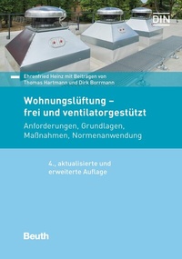 Abbildung von: Wohnungslüftung - frei und ventilatorgestützt - DIN Media