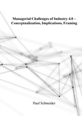 Cover: Managerial Challenges of Industry 4.0 - Conceptualization, Implications, Framing - epubli