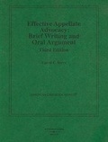 Cover: Effective Appellate Advocacy - West Publishing Company