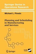 Cover: Planning and Scheduling in Manufacturing and Services - Springer