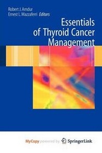Enlarge image Cover: Essentials of Thyroid Cancer Management - Springer