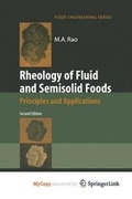 Cover: Rheology of Fluid and Semisolid Foods - Springer