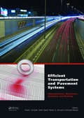 Cover: Efficient Transportation and Pavement Systems: Characterization, Mechanisms, Simulation, and Modeling - CRC Press
