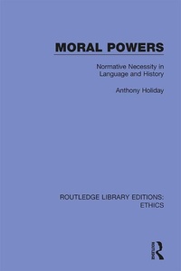 Abbildung von: Moral Powers - Routledge