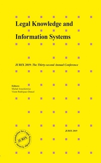 Enlarge image Cover: Legal Knowledge and Information Systems - IOS Press,US