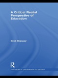 Cover: A Critical Realist Perspective of Education - Routledge