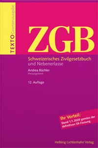 Enlarge image Cover: Texto ZGB - Helbing & Lichtenhahn
