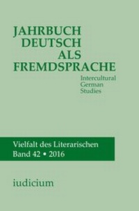 Abbildung von: Jahrbuch Deutsch als Fremdsprache - Iudicium