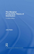 Cover: The Marginal Productivity Theory of Distribution - Routledge