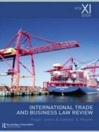 Abbildung von: International Trade and Business Law Review: Volume XI - Routledge Cavendish