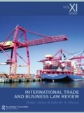 Cover: International Trade and Business Law Review: Volume XI - Routledge Cavendish