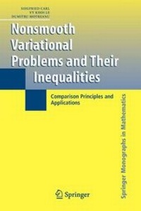 Enlarge image Cover: Nonsmooth Variational Problems and Their Inequalities - Springer