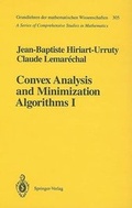Cover: Convex Analysis and Minimization Algorithms I - Springer