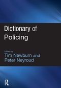 Cover: Dictionary of Policing - Willan Publishing