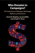 Cover: Who Donates in Campaigns? - Cambridge University Press