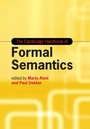 Cover: The Cambridge Handbook of Formal Semantics - Cambridge University Press