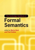 Cover: The Cambridge Handbook of Formal Semantics - Cambridge University Press