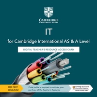 Abbildung von: Cambridge International AS & A Level IT Digital Teacher's Resource Access Card - Cambridge University Press