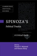 Cover: Spinoza's Political Treatise - Cambridge University Press