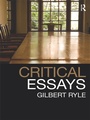 Cover: Critical Essays - Routledge