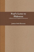 Cover: Paul's Letter to Philemon: A Historical and Exegetical Commentary - Lulu.com