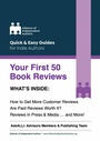 Cover: Your First 50 Book Reviews - Publishdrive