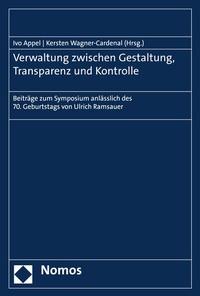 Abbildung von: Verwaltung zwischen Gestaltung, Transparenz und Kontrolle - Nomos