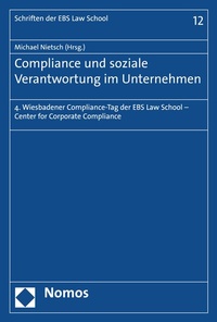 Abbildung von: Compliance und soziale Verantwortung im Unternehmen - Nomos