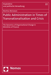 Abbildung von: Public Administration in Times of Transnationalisation and Crisis - Nomos