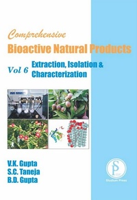 Enlarge image Cover: Comprehensive Bioactive Natural Products (Extraction, Isolation & Characterization) - Studium Press