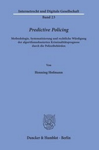 Abbildung von: Predictive Policing - Duncker & Humblot