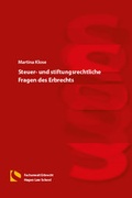 Cover: Steuer- und stiftungsrechtliche Fragen des Erbrechts - Hagener Wissenschaftsverlag