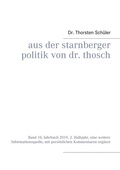 Abbildung von: Aus der Starnberger Politik von Dr. Thosch - BoD - Books on Demand