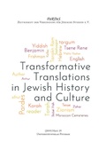 Cover: Transformative Translations in Jewish History and Culture - Universit&auml;tsverlag Potsdam