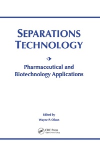 Abbildung von: Separations Technology - CRC Press