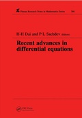 Cover: Recent Advances in Differential Equations - Chapman & Hall/CRC