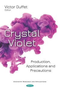 Bild vergrößern Bild: Crystal Violet: Production, Applications and Precautions - Nova Science Publishers Inc