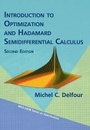 Cover: Introduction to Optimization and Hadamard Semidifferential Calculus - Society for Industrial & Applied Mathematics,U.S.