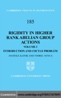 Cover: Rigidity in Higher Rank Abelian Group Actions: Volume 1, Introduction and Cocycle Problem - Cambridge University Press