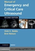 Cover: Manual of Emergency and Critical Care Ultrasound - Cambridge University Press