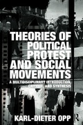 Cover: Theories of Political Protest and Social Movements - Routledge