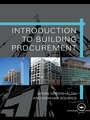 Cover: Introduction to Building Procurement - Routledge