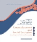 Cover: Unemployment and Social Exclusion - Routledge