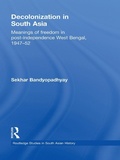 Cover: Decolonization in South Asia - Routledge