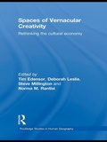 Cover: Spaces of Vernacular Creativity - Routledge
