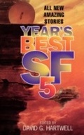 Cover: Year's Best SF 5 - HarperCollins
